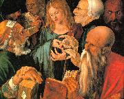 Albrecht Durer Christ Among the Doctors oil painting